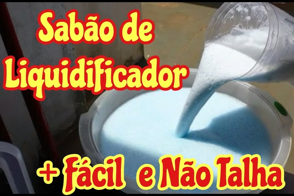 Sabão de liquidificador rende muito e é perfeito para lavar roupas chão e banheiro