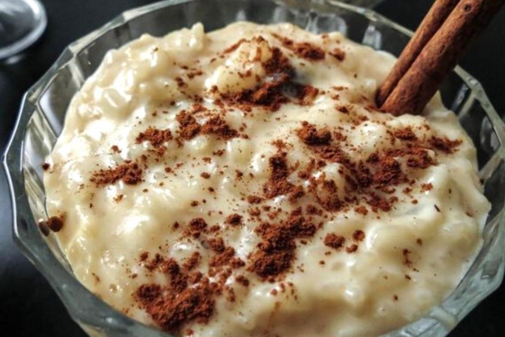 Arroz doce cremoso e prático, melhor receita de arroz